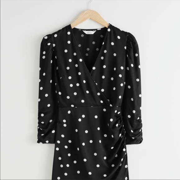 other stories polka dot dress